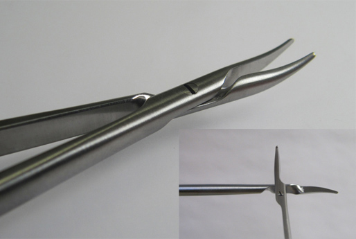 Mikro - Nadelhalter (Detailansicht)