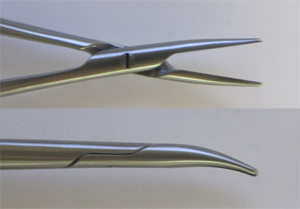 Mikro - Nadelhalterspitze (Detailansicht)